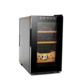 25L Cigar Humidors with Cooling and Heating Function , 150Counts Capacity Cigar Humidor Humidifiers with Constant Temperature Controller, Father's Day