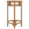 Bar Table √ò 23.6" Solid Wood Teak