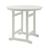 HIPS Bar Table Set, 5 Pieces(4 Bar Chair+ 1 Bar Table), Patio Bar Table Set High Top Outdoor Table and Chairs Set of 5 White