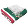 [Personalization Only] OFFICIAL NHL Colorblock Personalized Silk Touch Sherpa Throw Blanket - Minnesota Wild