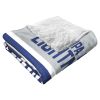 [Personalization Only] OFFICIAL NHL Colorblock Personalized Silk Touch Sherpa Throw Blanket - Tampa Bay Lightning