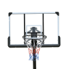 Use for Outdoor Height Adjustable 7.5 to 10ft Basketball Hoop 44 Inch Backboard Portable Basketball Goal System with Stable Base and Wheels