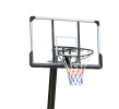 Use for Outdoor Height Adjustable 7.5 to 10ft Basketball Hoop 44 Inch Backboard Portable Basketball Goal System with Stable Base and Wheels