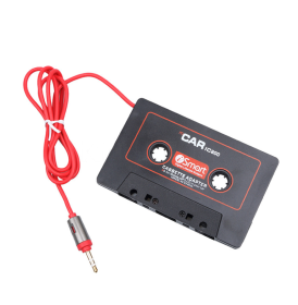 MP4 / MP3 mobile phone audio cassette converter (Color: Black)