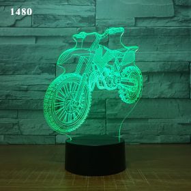 Motorcycle led desk lamp (Option: 7style)