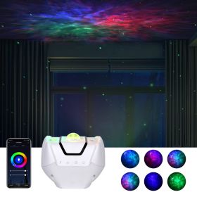 Starry Sky Projector Lamp Remote Control Graffiti Starry Sky (Option: Wifi-USB)