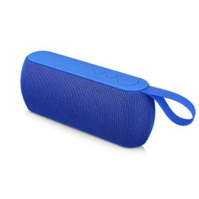 Q106 Bluetooth speaker phone wireless card subwoofer (Color: Blue)