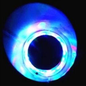 Motorcycle modified exhaust lamp (Color: Blue)