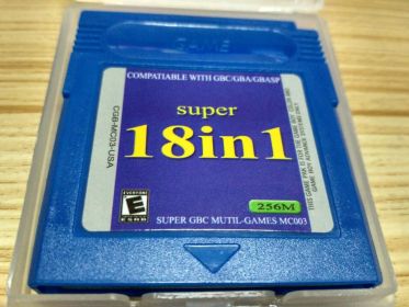 Game Boy Color Mutil-Games Cart - English (Option: 18in1)