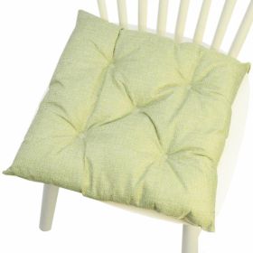 Multicolor Linen Five-circle Chair Cushion Chair Cushion (Option: Square Avocado-4040CM Linen)