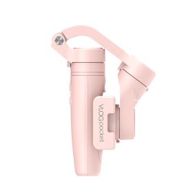 VLOG pocket mobile phone stabilizer (Color: Pink)