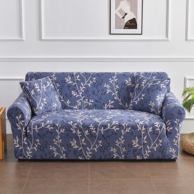 All-inclusive Stretch Printed Sofa Cover (Option: Spring Is Full-Single Seat)