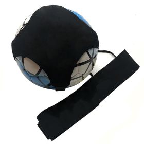 Football Juggling Belt Auxiliary Belt High Resilience (Option: All Black 4 Corners-Average Size)