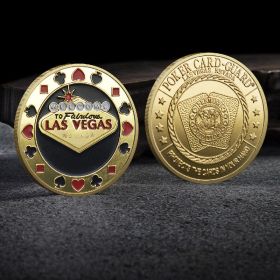 Las Vegas Poker Chips Lucky Press Coins (style: Style1)