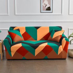 All-inclusive Stretch Printed Sofa Cover (Option: Bohemian-Single Seat)