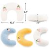 Cat Pillow, Small Pillow for Cat, Cat Blankets for Indoor, Pet Toy, Small Banana Donut Bed for Pets, Little Pillow for Cats No Heating Pad, Real Littl