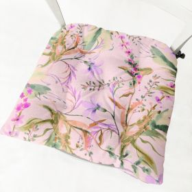 Flower Flower 213 Thick Flannel Chair Cushion (Option: Square Flower No 8-40x40cm Cotton And Linen)